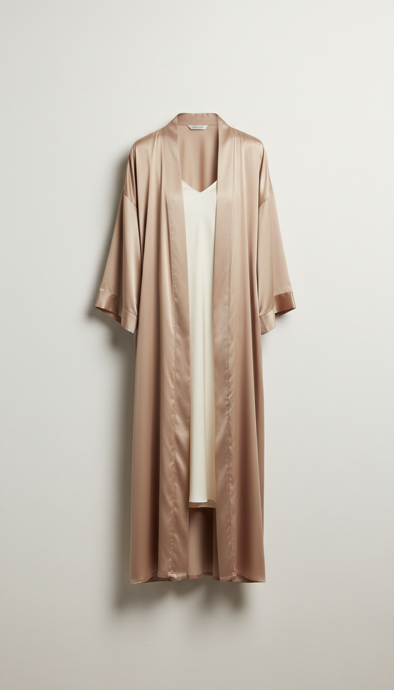 Matching Silk Robe Set